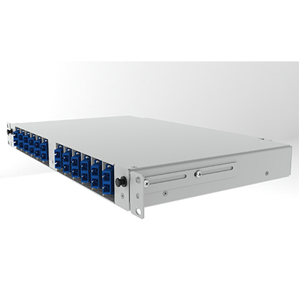 ZE-RPA12SCD-CC ZE-RPA12SCD-CC SC Açılı Rack Tipi Fiber Optik Patch Panel