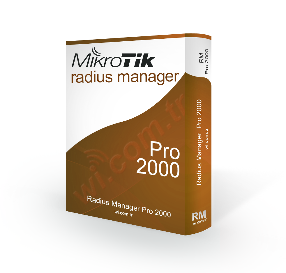 RadiusManager-PRO RADIUS MANAGER YAZILIM LISANSI - PRO 2000 KULLANICI