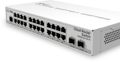 CRS326-24G-2SIN CRS326-24G-2S+IN Cloud Router Switch 24xGigabit 2xSFP+ Level 5 Switch