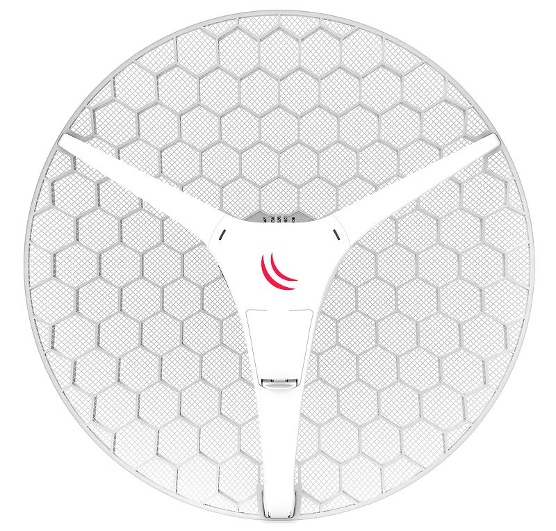 RBLHGG-5acD-XL Mikrotik RBLHGG-5acD-XL, 5 Ghz 27dBi Dish Anten, 2x2 802.11an Wifi L3