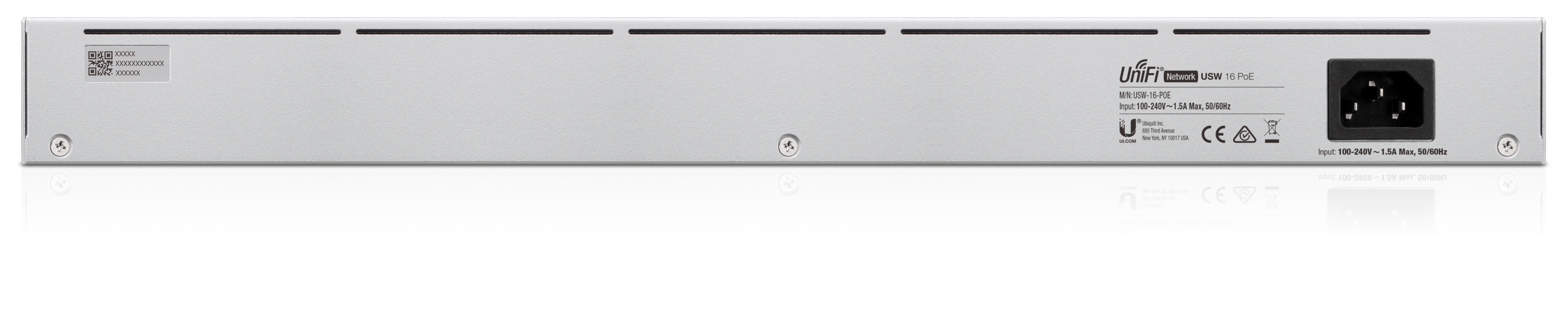 USW-16-POE Unifi Switch POE+ Gigabit Swich 16 Port 42Watt Gen 2