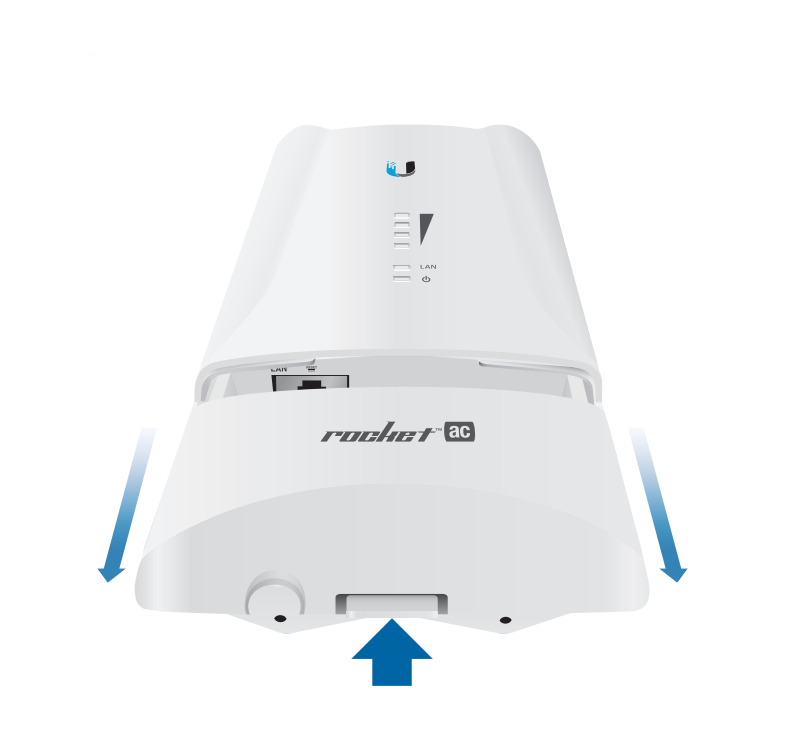 R5AC-LITE Ubiquiti Rocket AC Lite - 5 Ghz Full Band PTP /PTMP 1x Gbit Eth