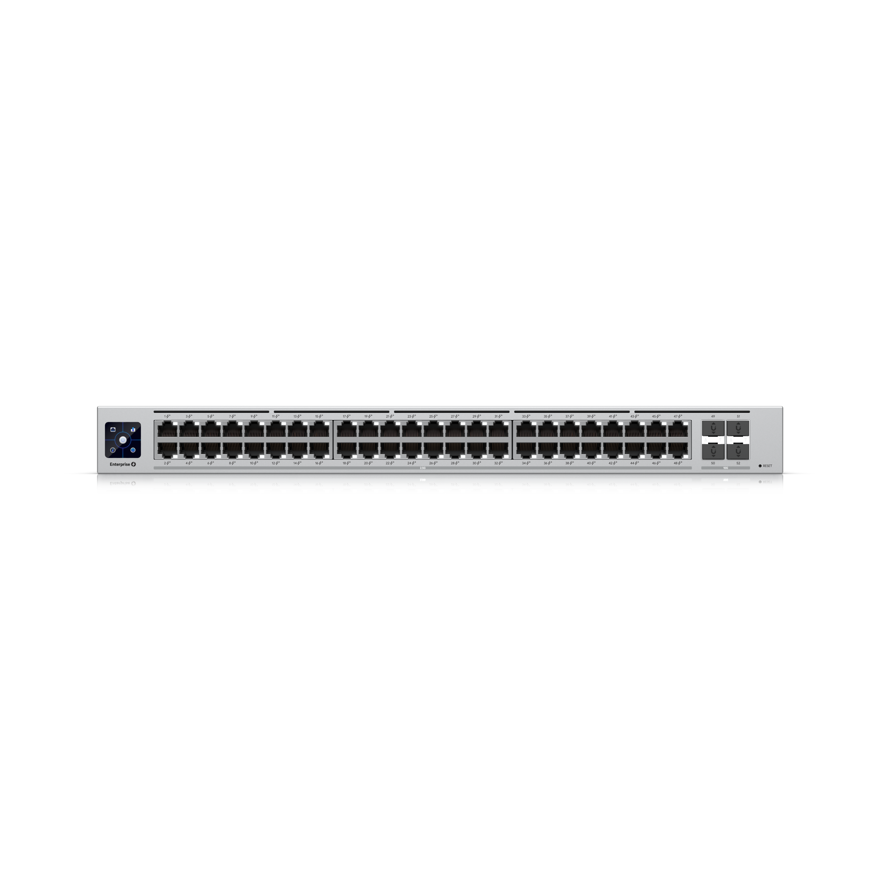 USW-Enterprise-48-PoE UniFi 48 port 2.5GbE POE switch with SFP+ uplink