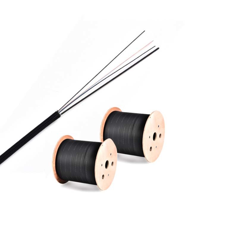 FBR-OBK-SM-G-2CORE-AA OBK 1x2 Core SM G657 LSZH - DROP FIBER ASKI TELLI / 2000 METRE / 1x1mm + 2x0.4mm Steel