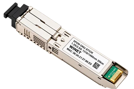 WINET XPON ONU SFP Stick – Realtek Chipset, GPON/EPON, 1GE, 20 km